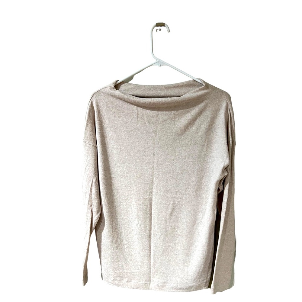 Light Tan Boat Neck Sweater, size XS, by Renee C